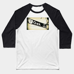 Oak Street1, Inglewood, CA by Mistah Wilson Baseball T-Shirt